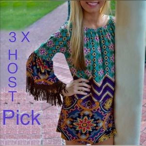 BOHO Mini Dress
